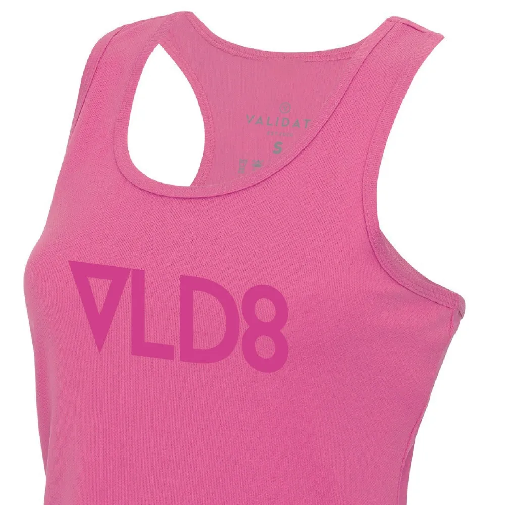 VLD8 Cool Sports Vest Hot Pink
