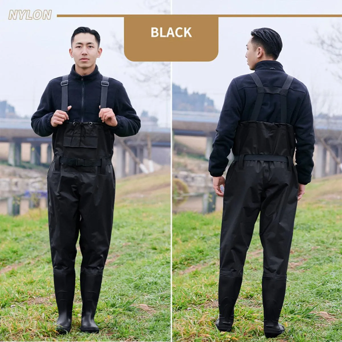 Waterproof Ultra Light Breathable Wading Pants Nylon Half Length Gear