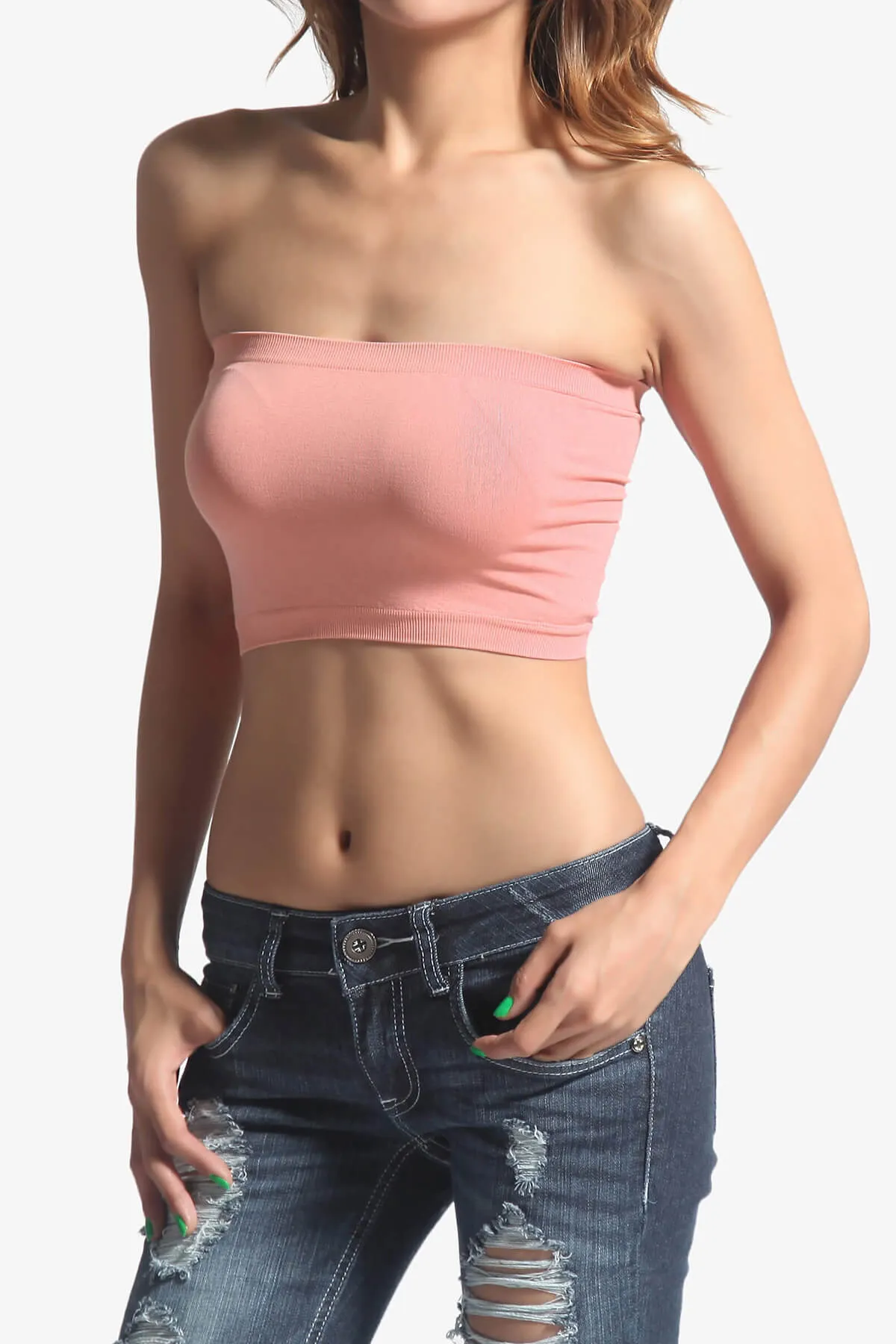 Wendi Seamless Crop Bandeau