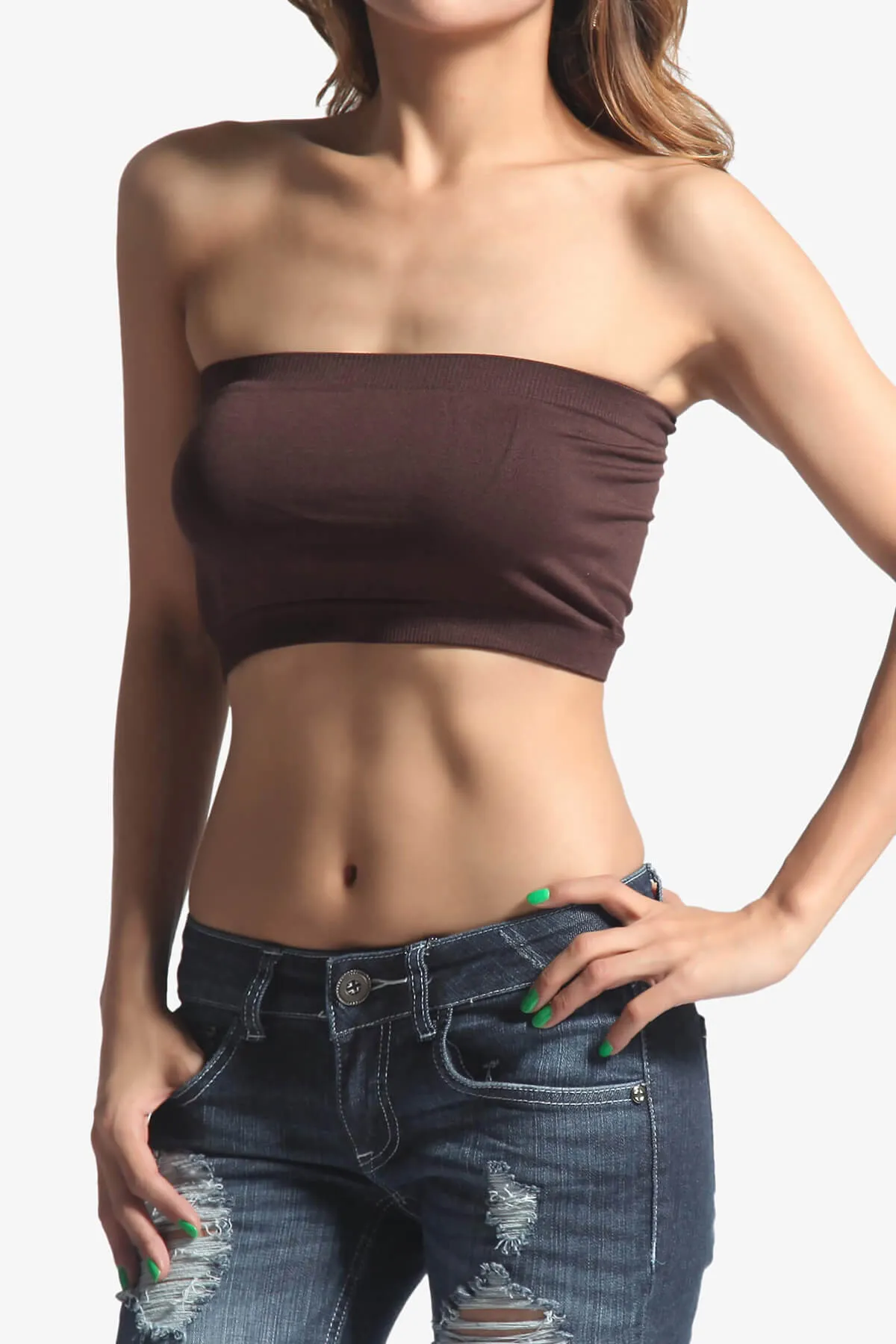 Wendi Seamless Crop Bandeau