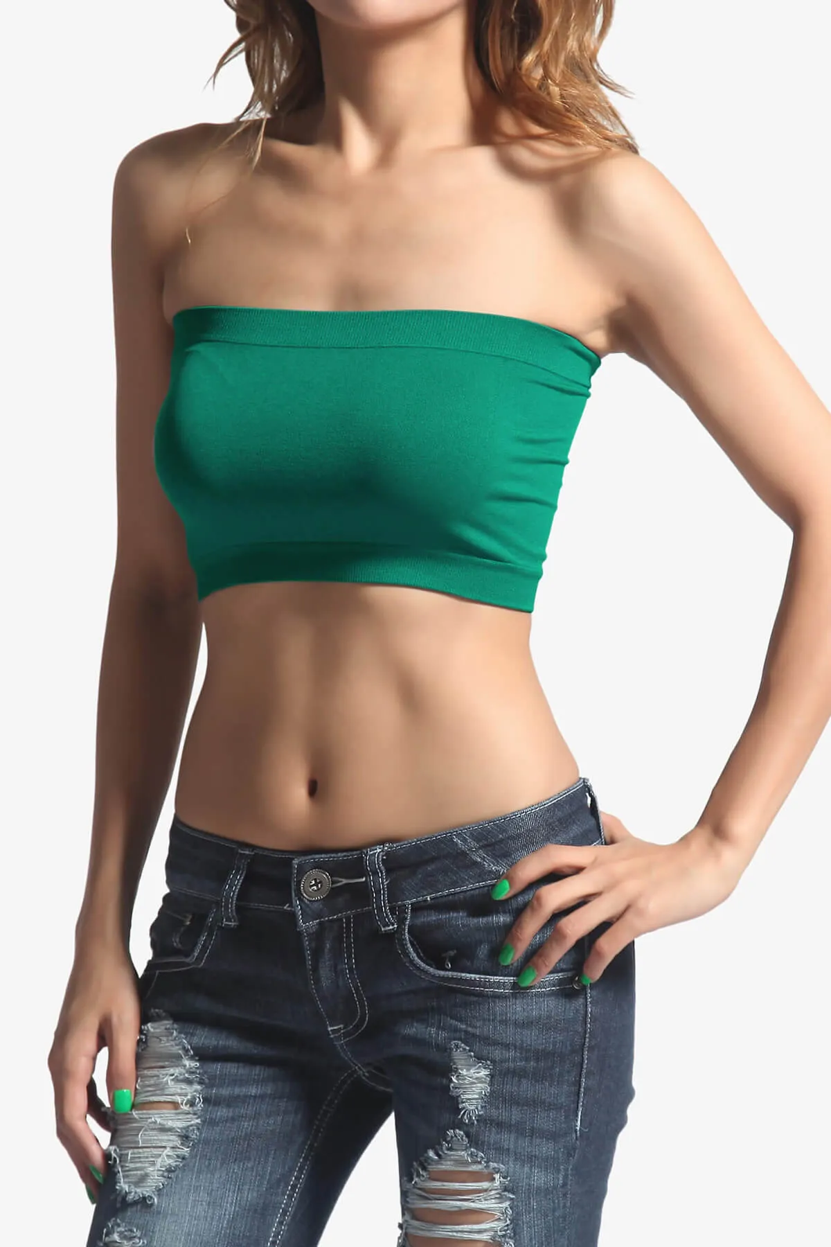 Wendi Seamless Crop Bandeau