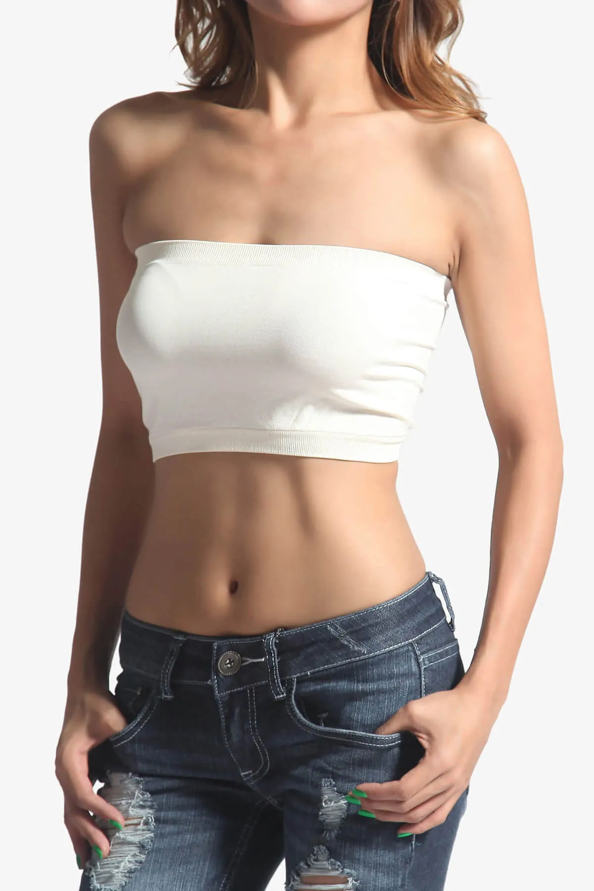 Wendi Seamless Crop Bandeau