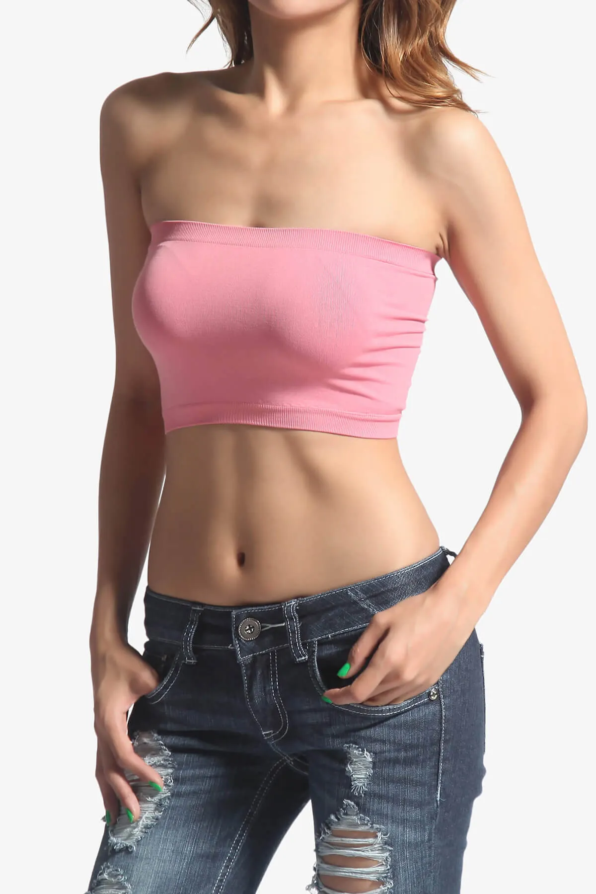 Wendi Seamless Crop Bandeau