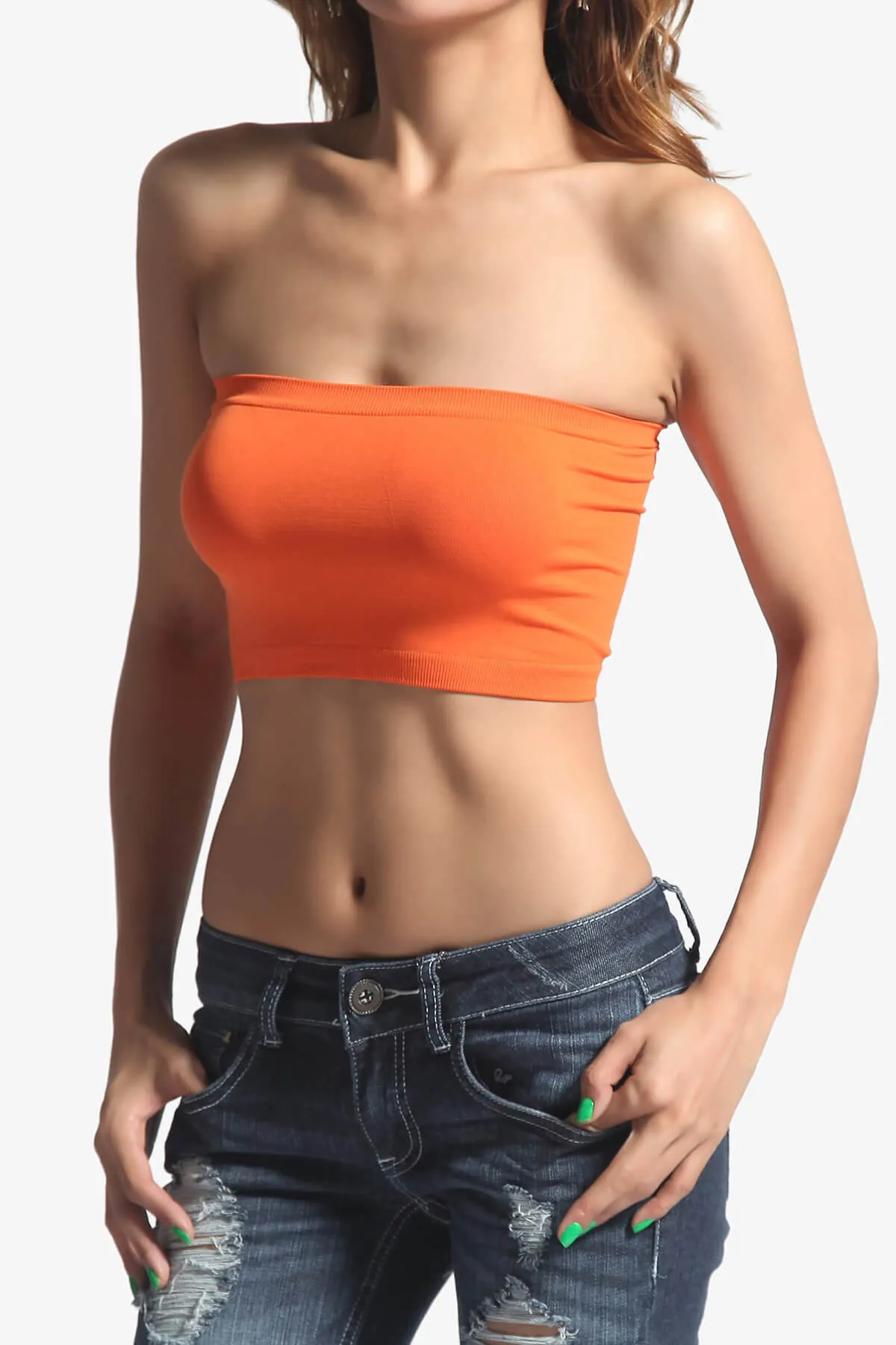 Wendi Seamless Crop Bandeau