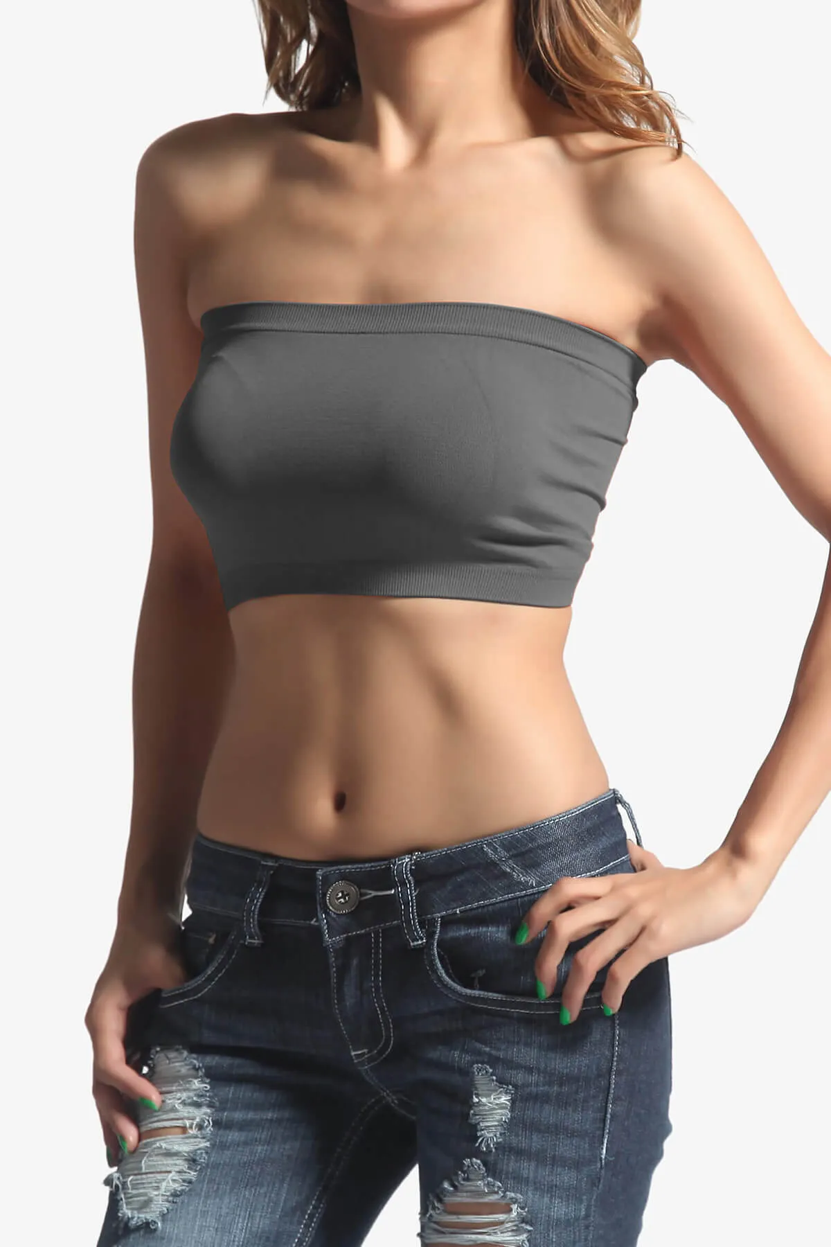 Wendi Seamless Crop Bandeau