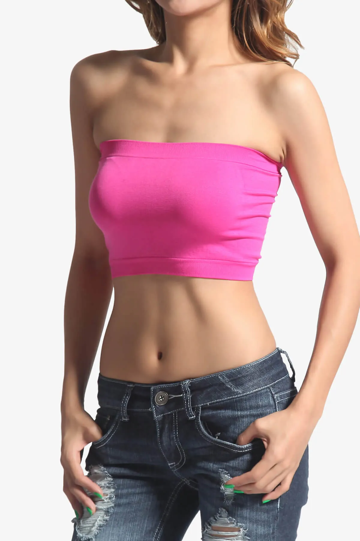 Wendi Seamless Crop Bandeau