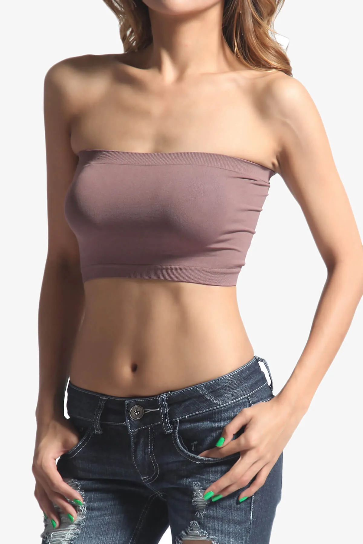 Wendi Seamless Crop Bandeau