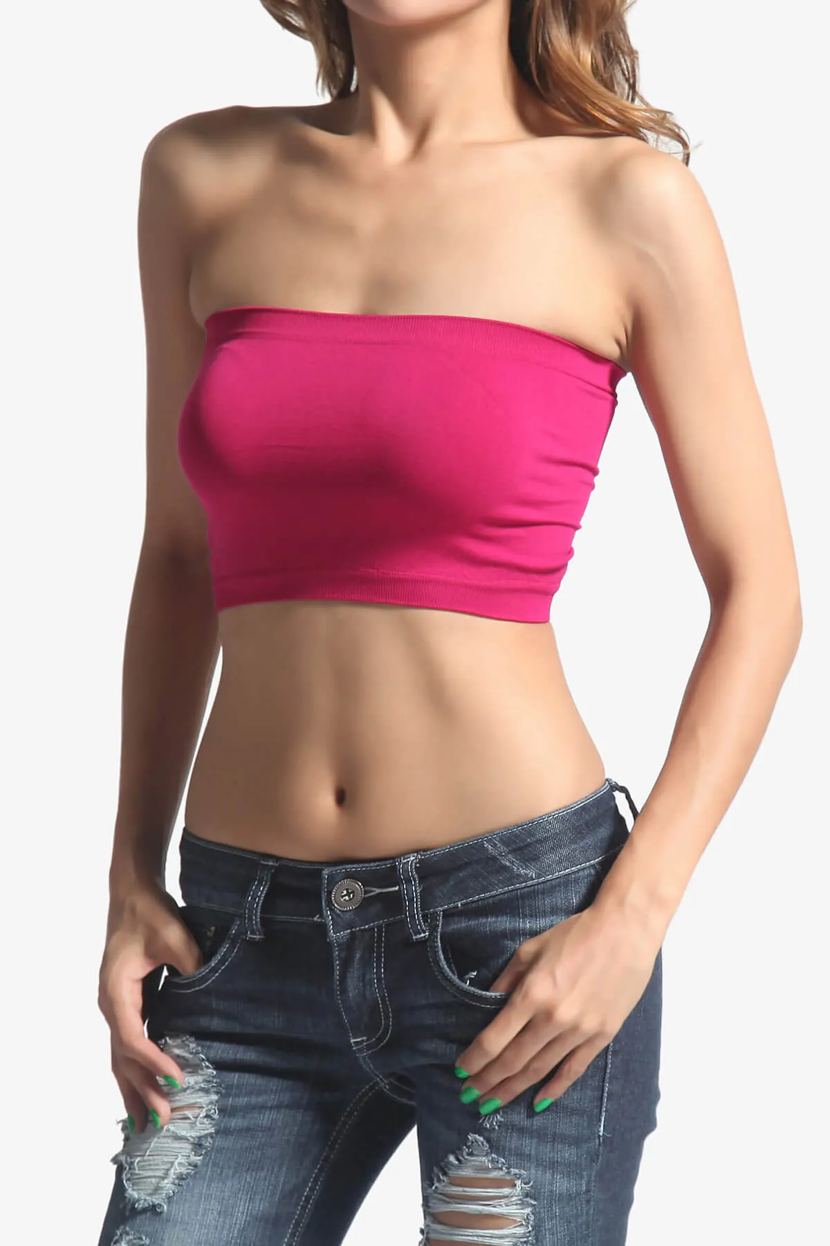 Wendi Seamless Crop Bandeau