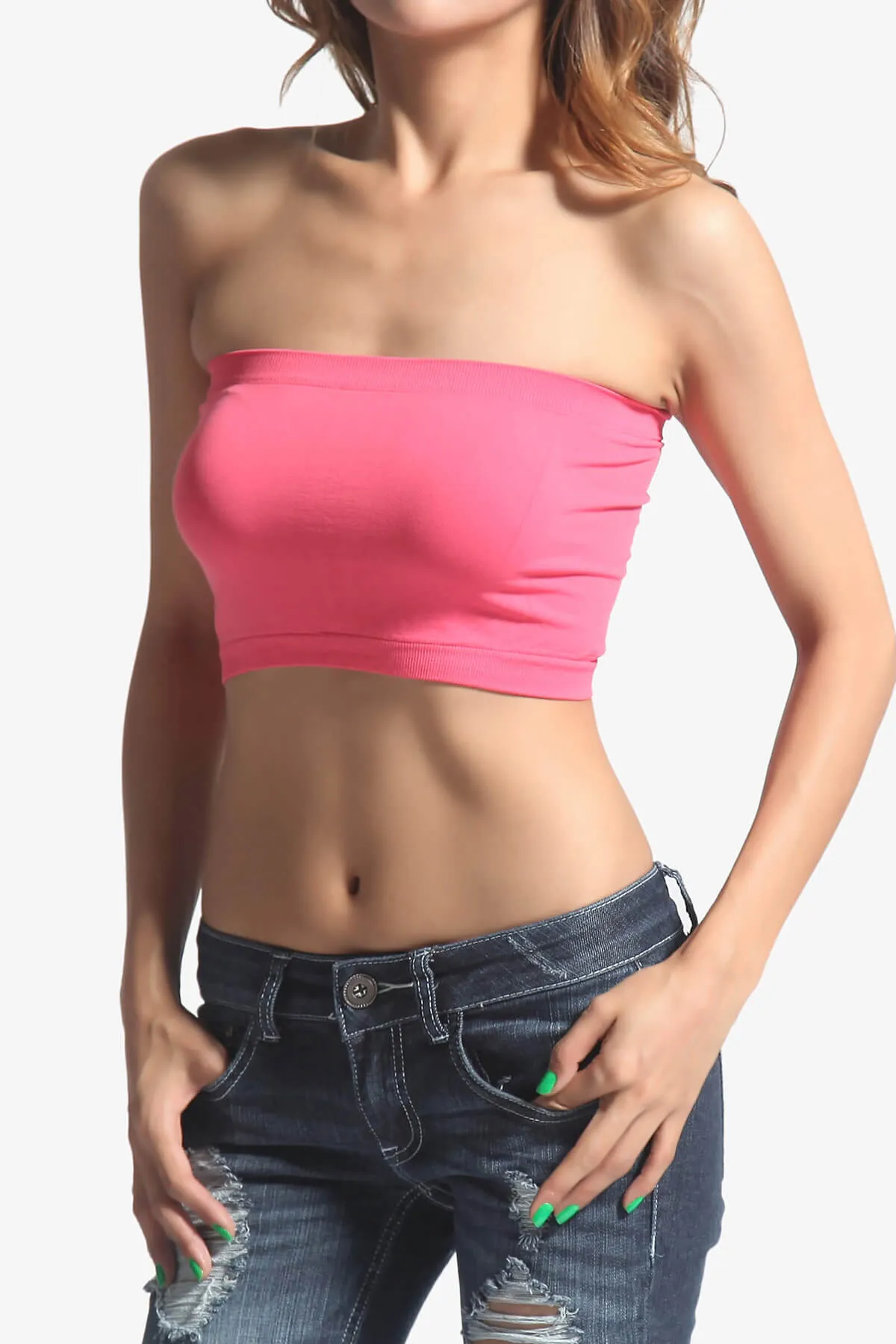 Wendi Seamless Crop Bandeau