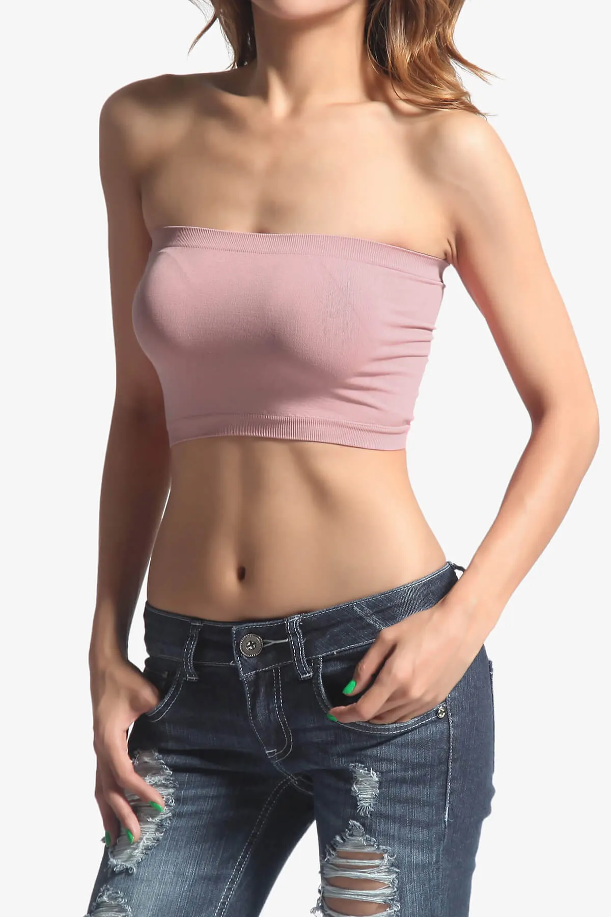 Wendi Seamless Crop Bandeau