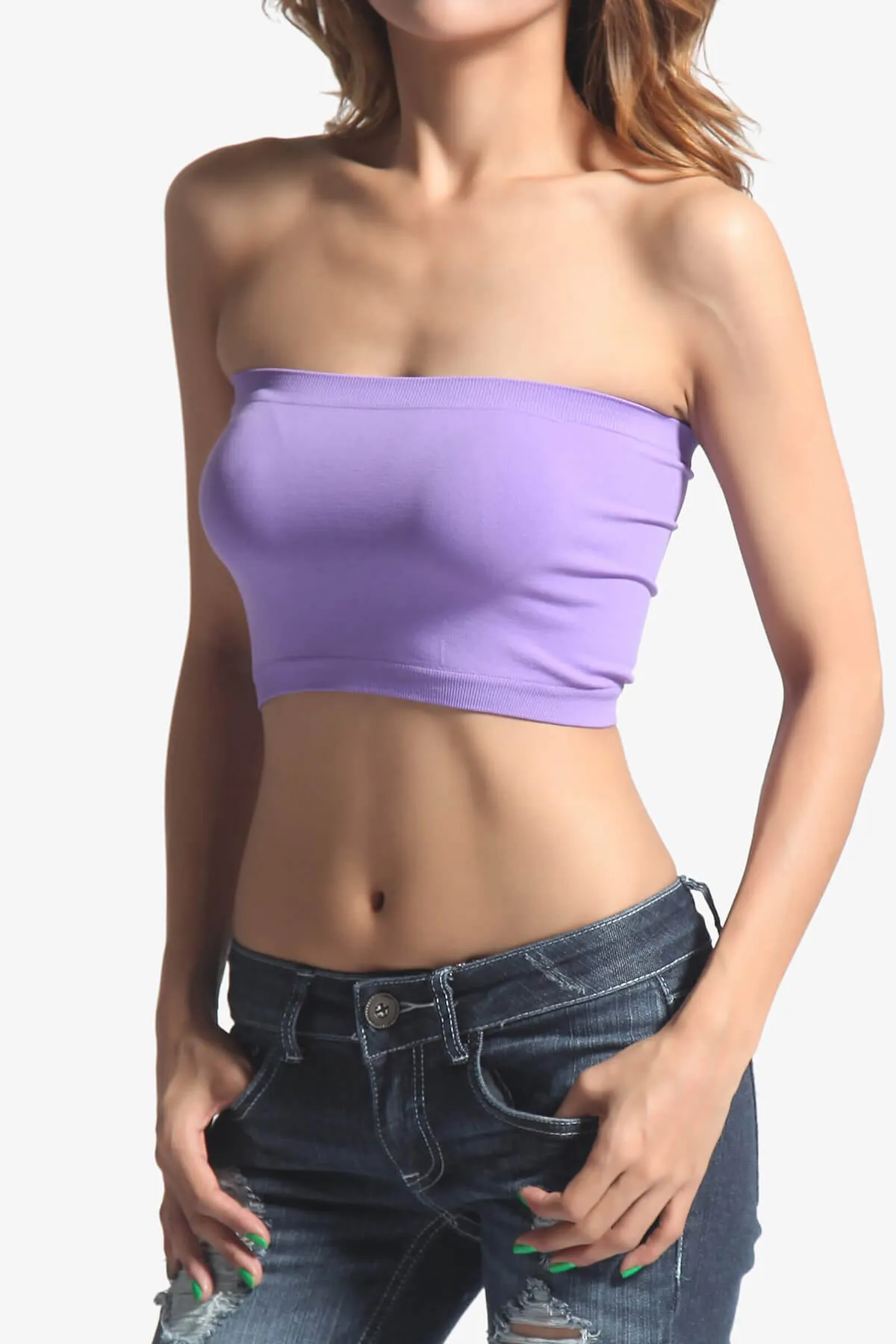 Wendi Seamless Crop Bandeau