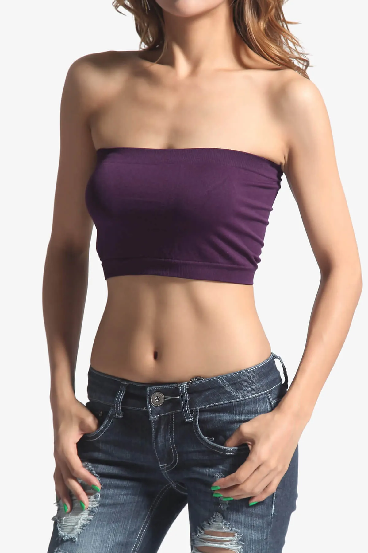 Wendi Seamless Crop Bandeau