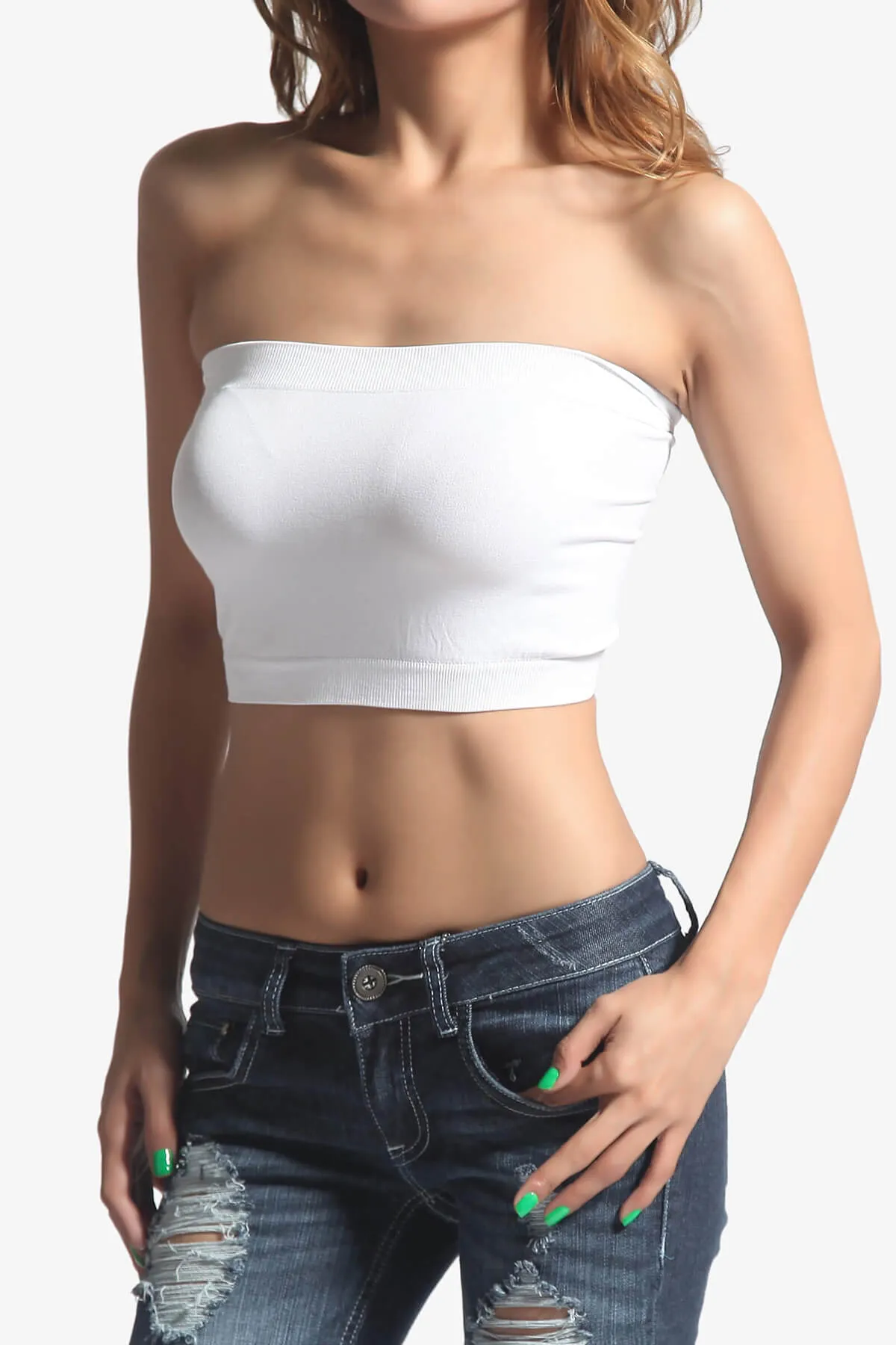 Wendi Seamless Crop Bandeau