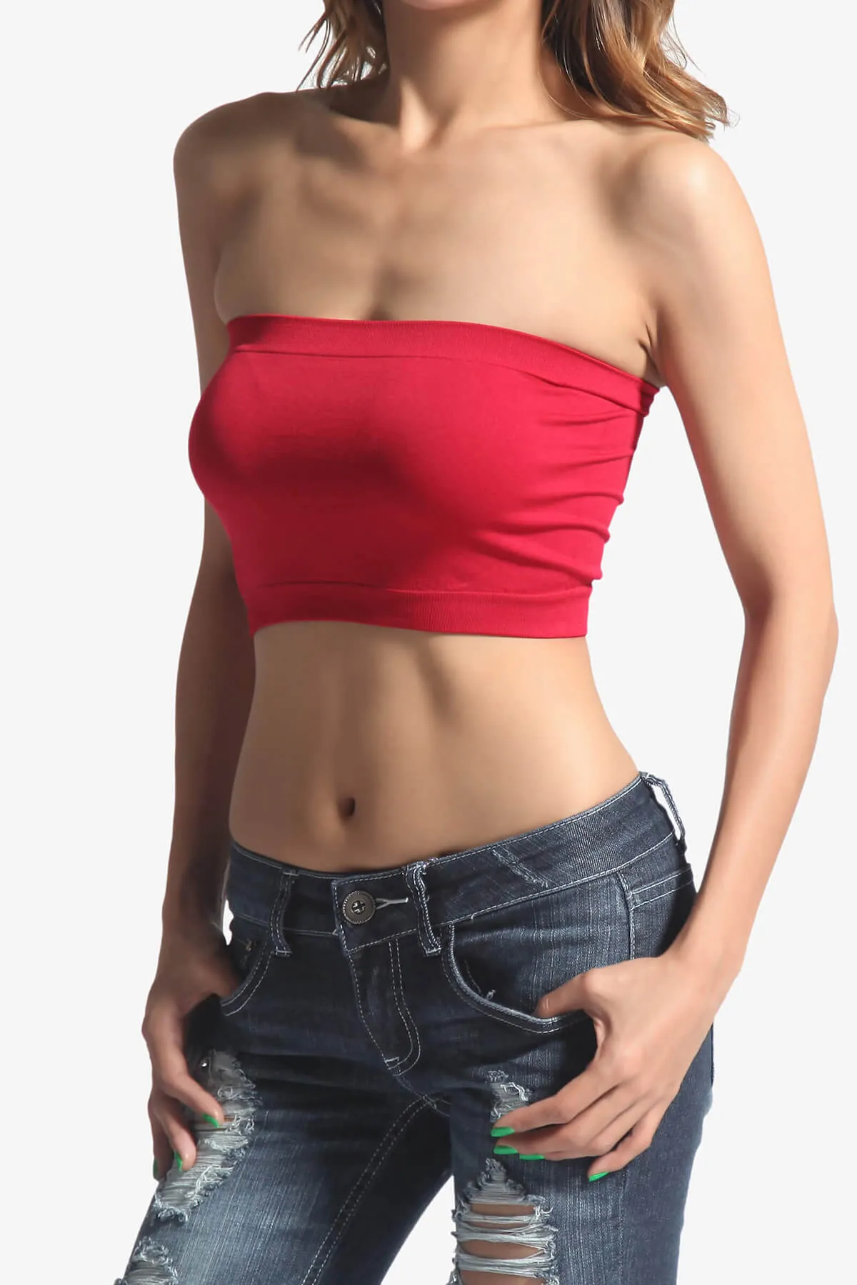 Wendi Seamless Crop Bandeau