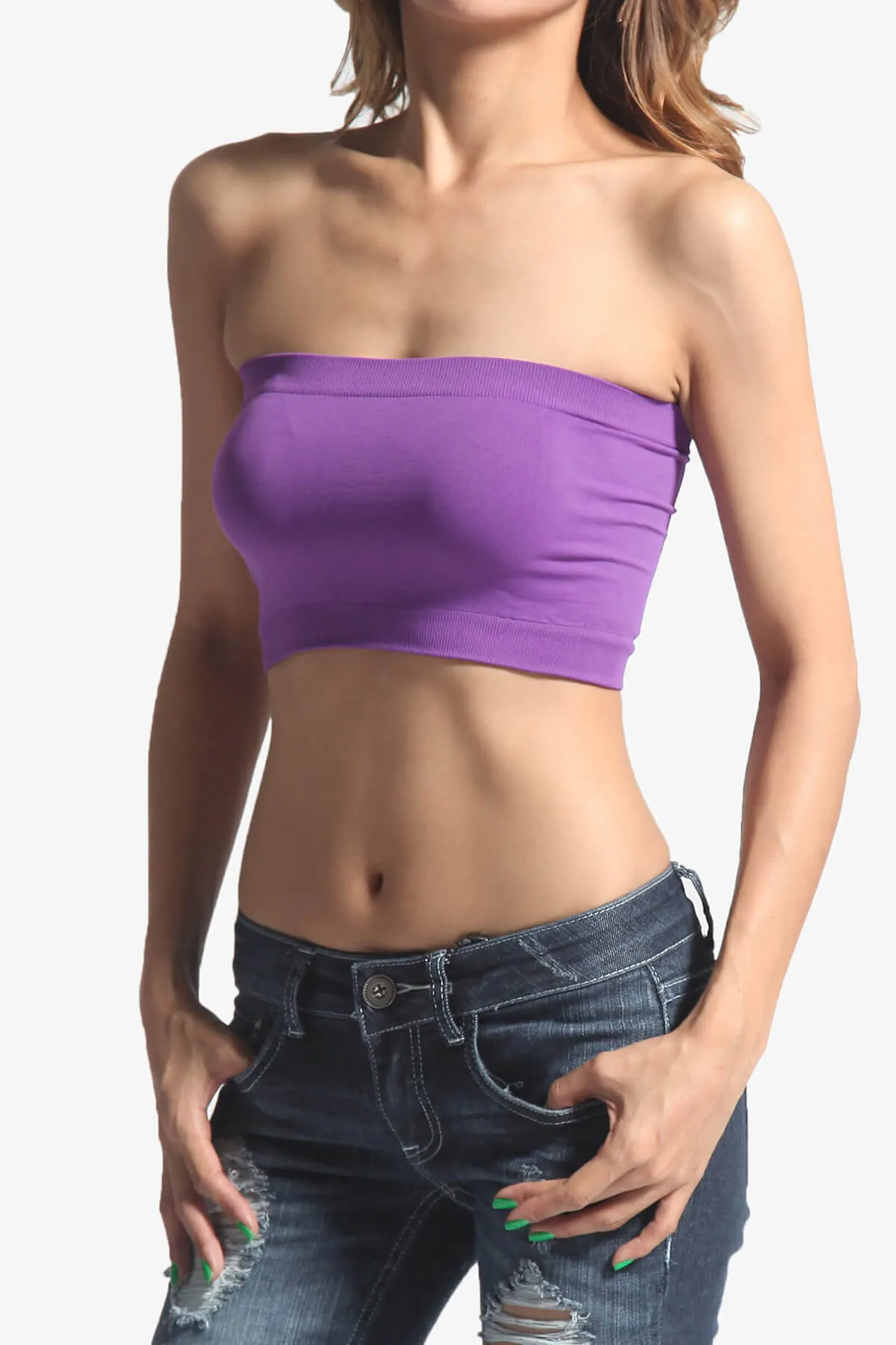 Wendi Seamless Crop Bandeau