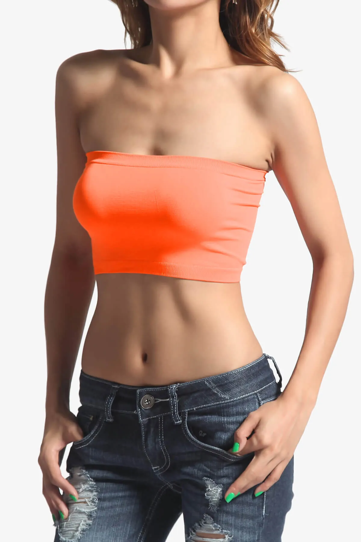 Wendi Seamless Crop Bandeau