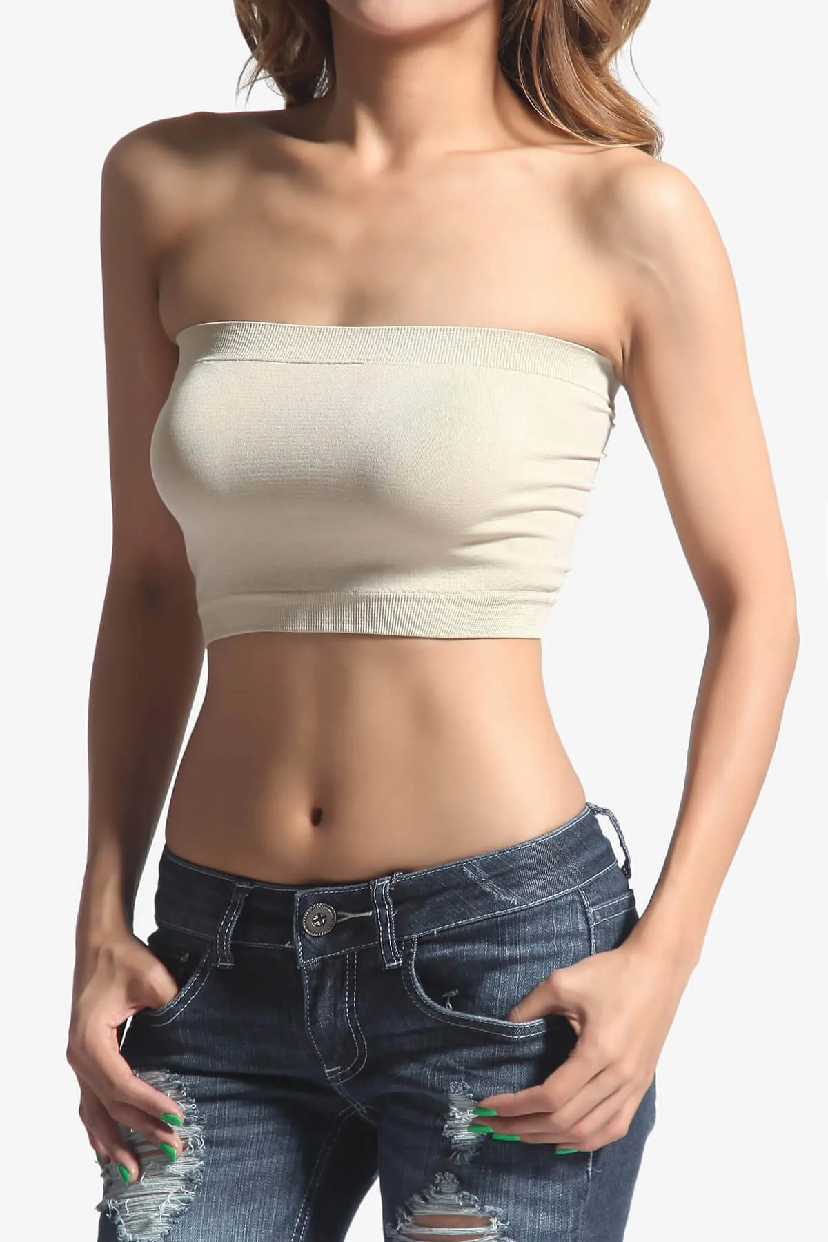 Wendi Seamless Crop Bandeau