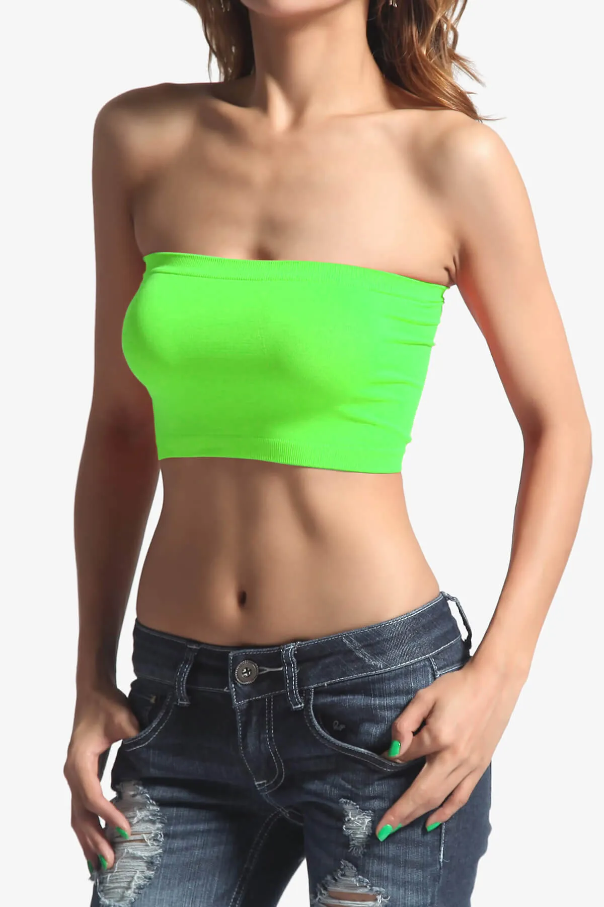 Wendi Seamless Crop Bandeau