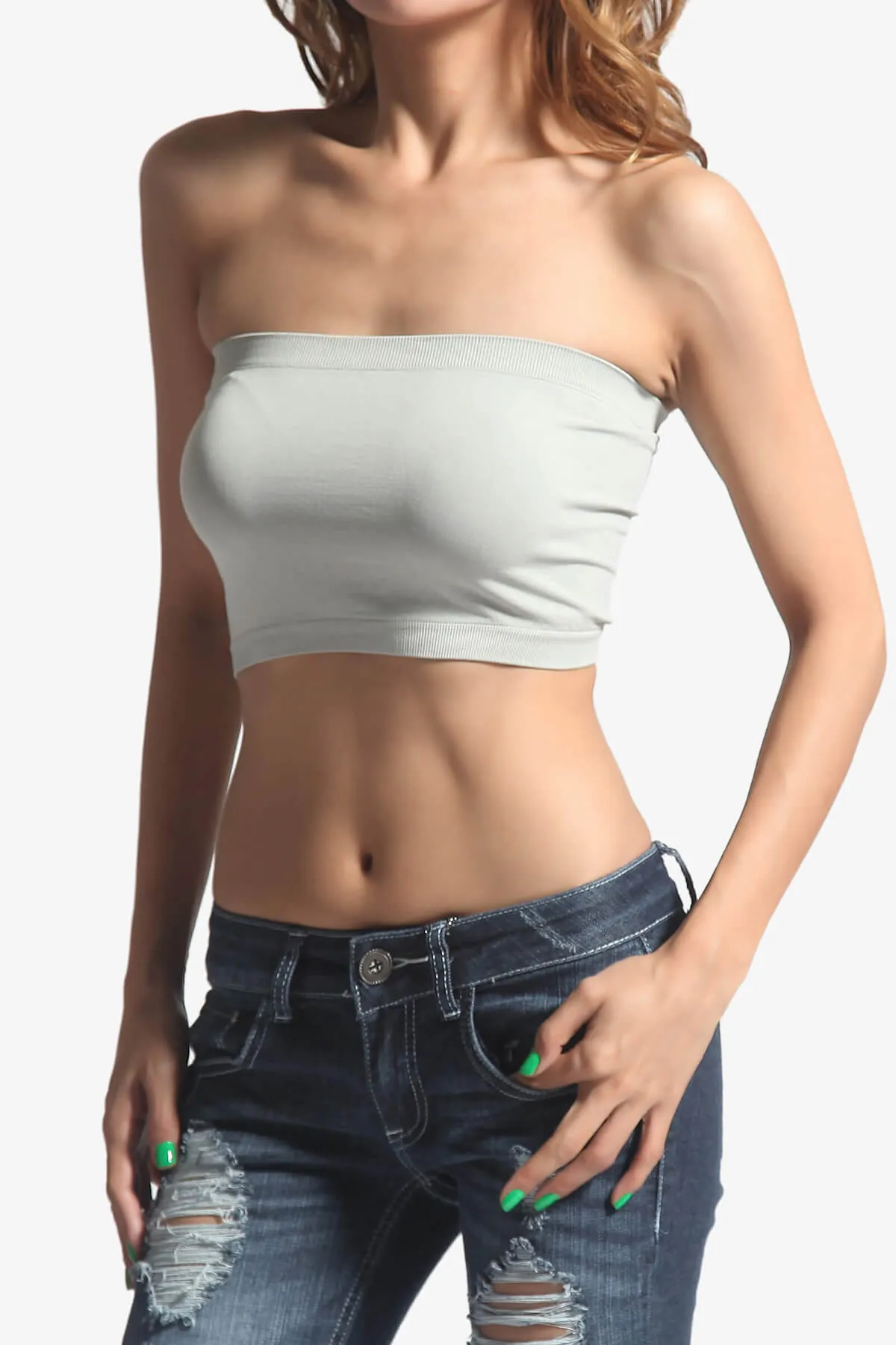 Wendi Seamless Crop Bandeau