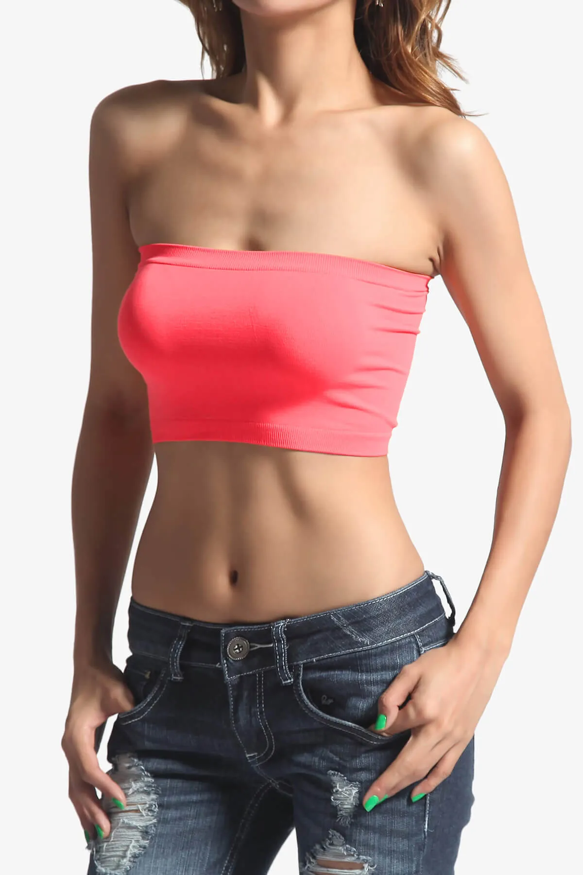 Wendi Seamless Crop Bandeau