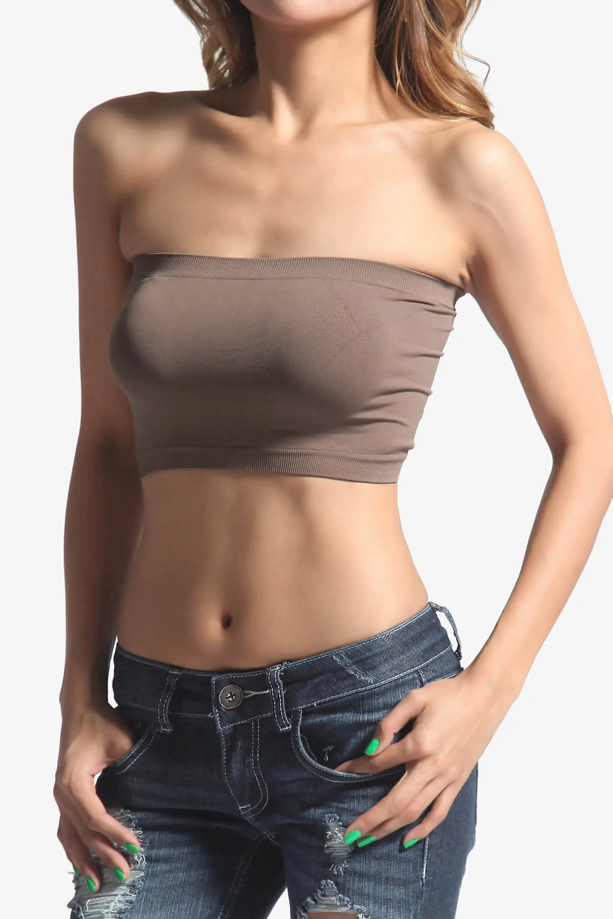 Wendi Seamless Crop Bandeau
