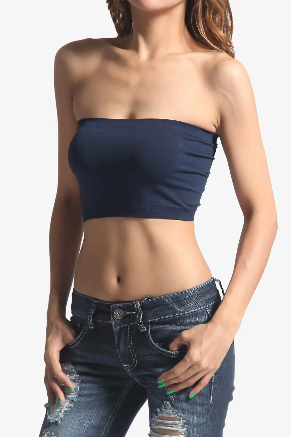 Wendi Seamless Crop Bandeau