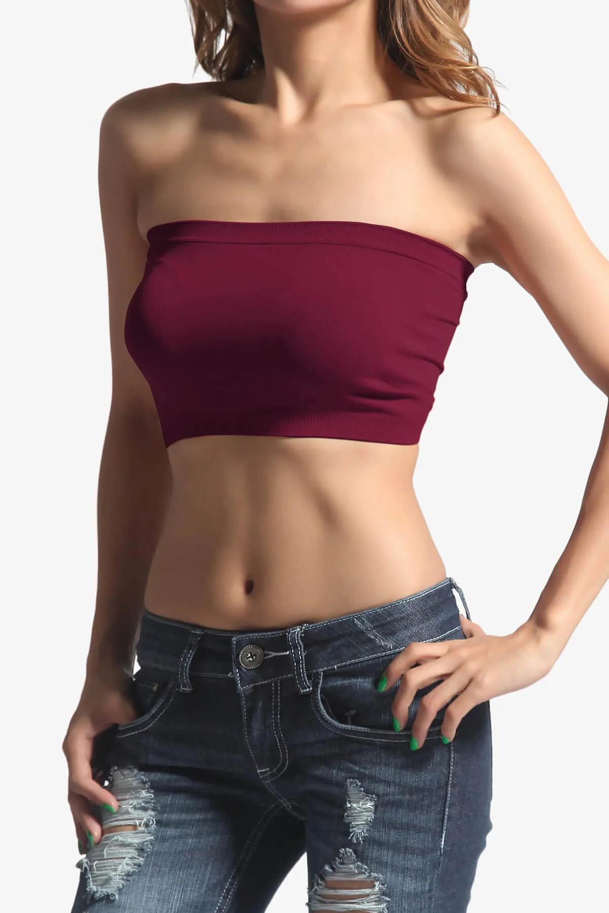 Wendi Seamless Crop Bandeau