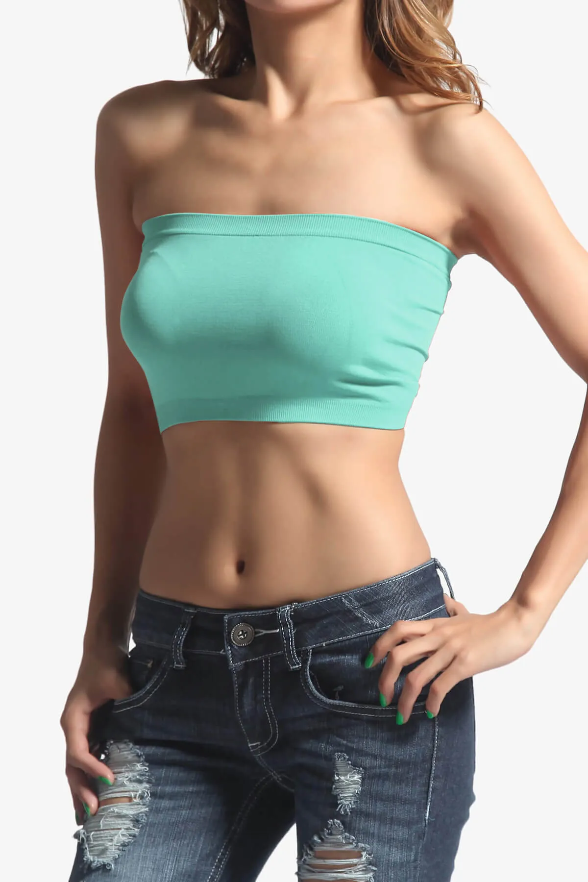 Wendi Seamless Crop Bandeau