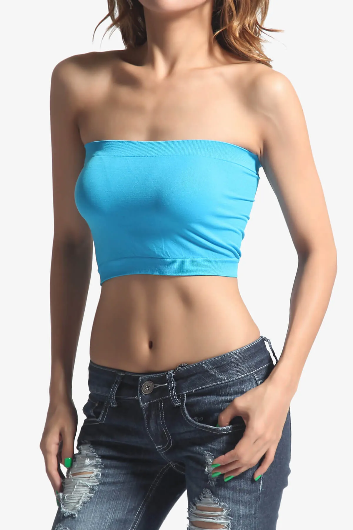 Wendi Seamless Crop Bandeau