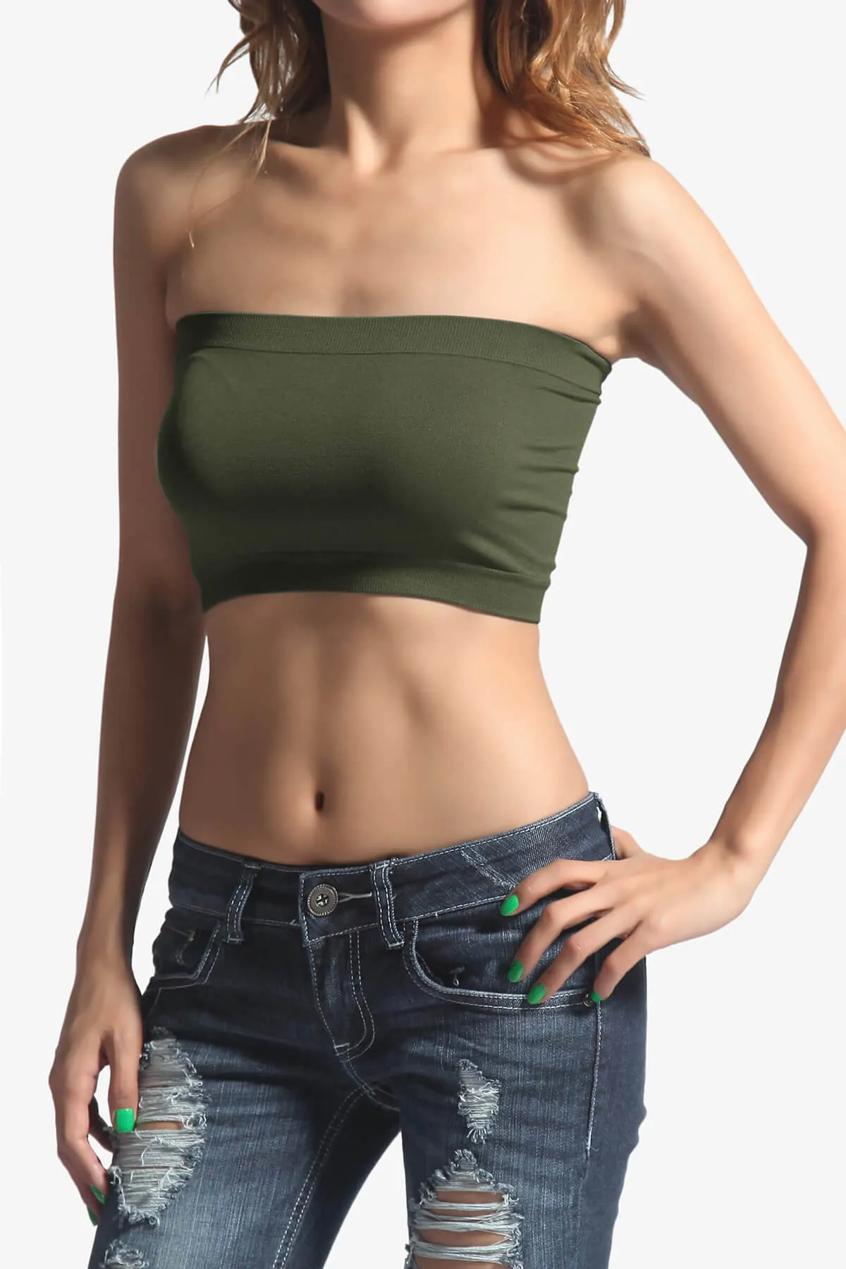 Wendi Seamless Crop Bandeau