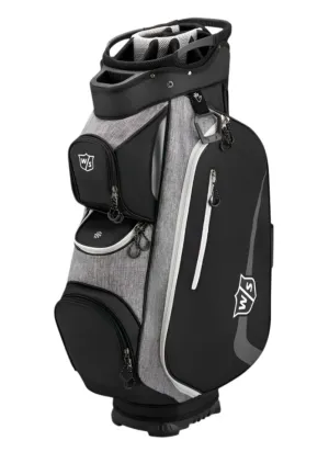 Wilson Mens Staff Xtra Golf Cart Bag Grey