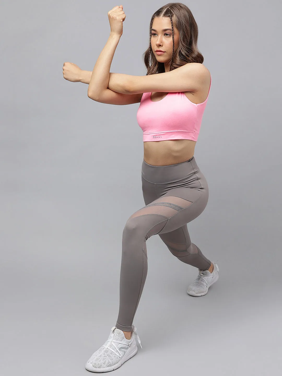 Women's crop tank sports bra