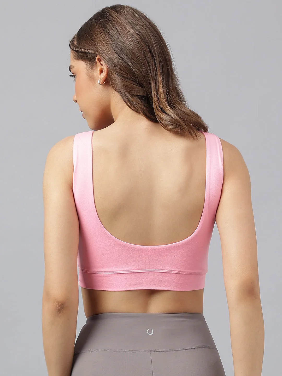 Women's crop tank sports bra