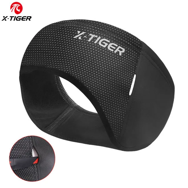 X-TIGER Outdoor Sports Cycling Headwear Winter Windproof Cycling Headband Cap Keep Warm Fleece Bike Equipment Ear Warmer