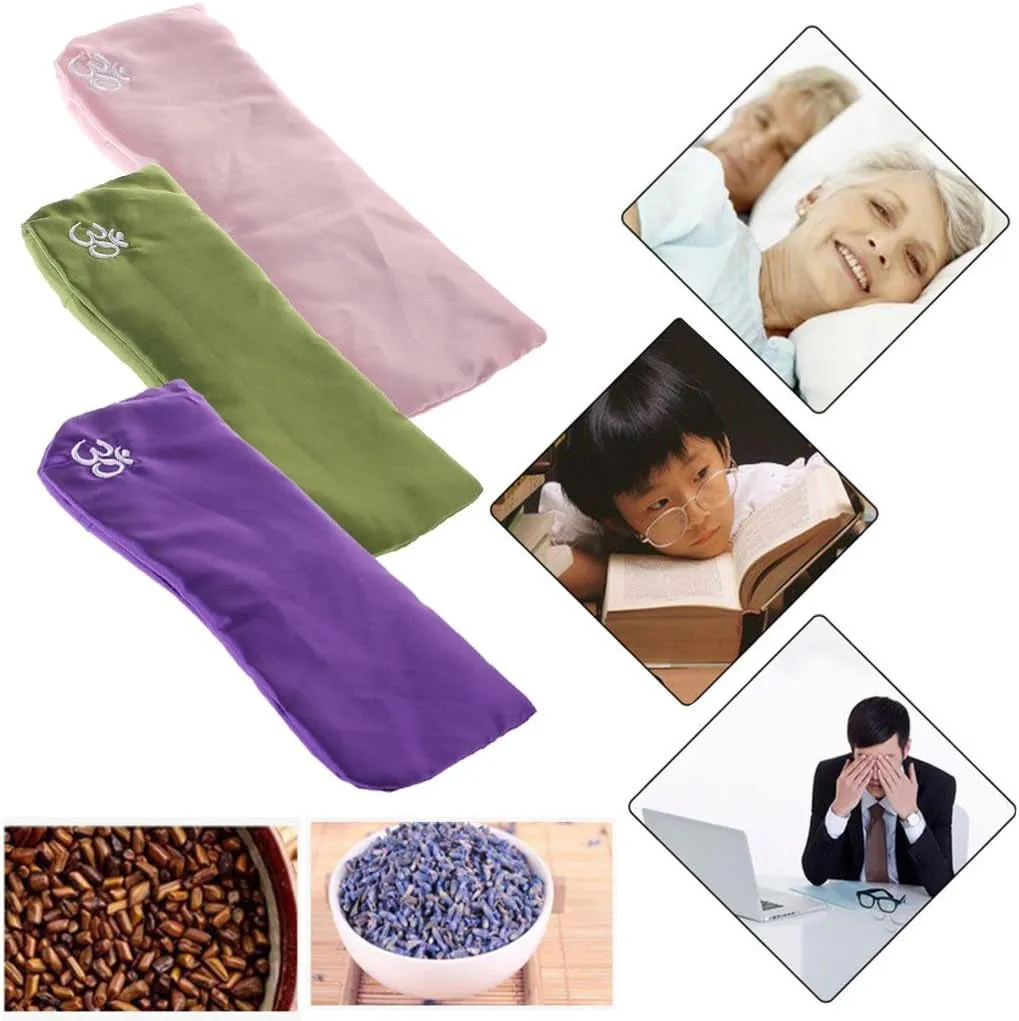 Yoga Eye Pillow Silk Seed Relaxation