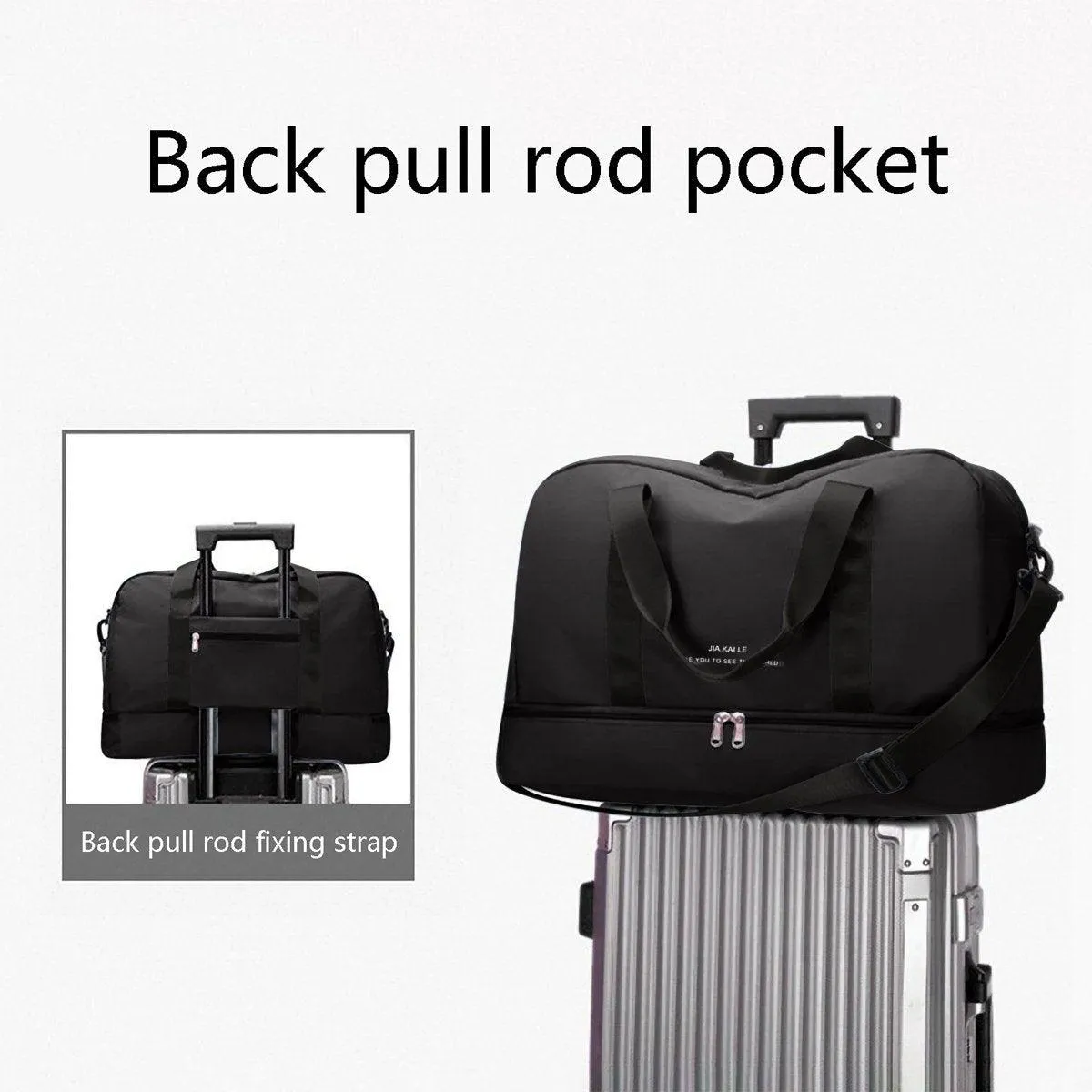 Yoga Fitness Bag Outdoor Sports Travel Bag Large Capacity Gym Luggage Bag