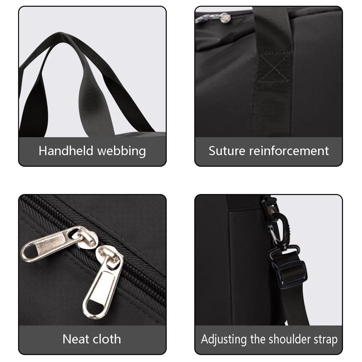 Yoga Fitness Bag Outdoor Sports Travel Bag Large Capacity Gym Luggage Bag
