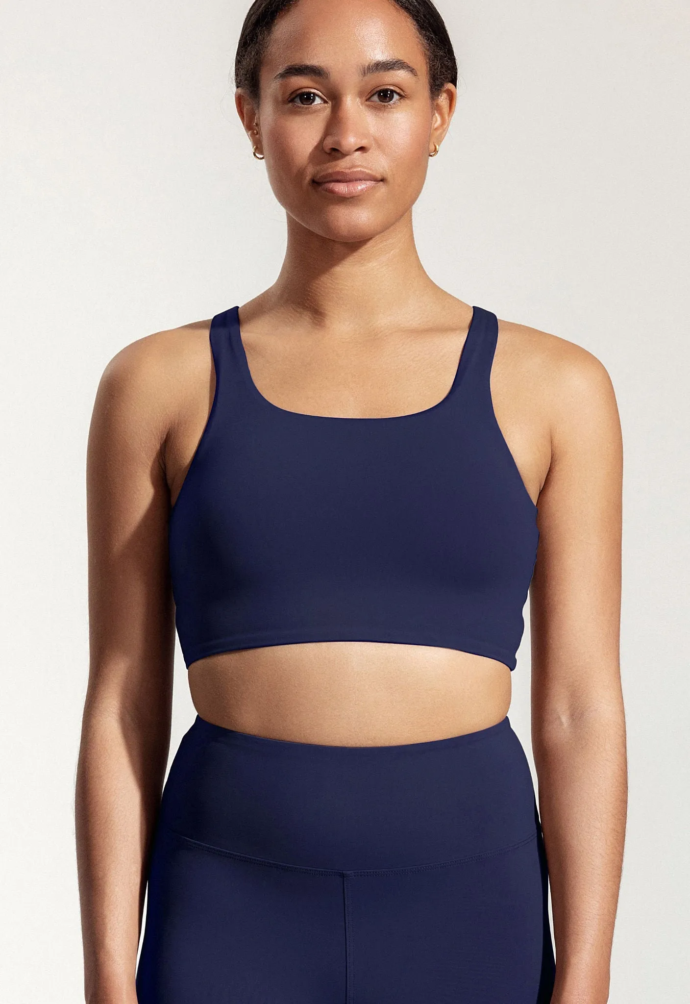 Yoga Top "Mica" in dark blue