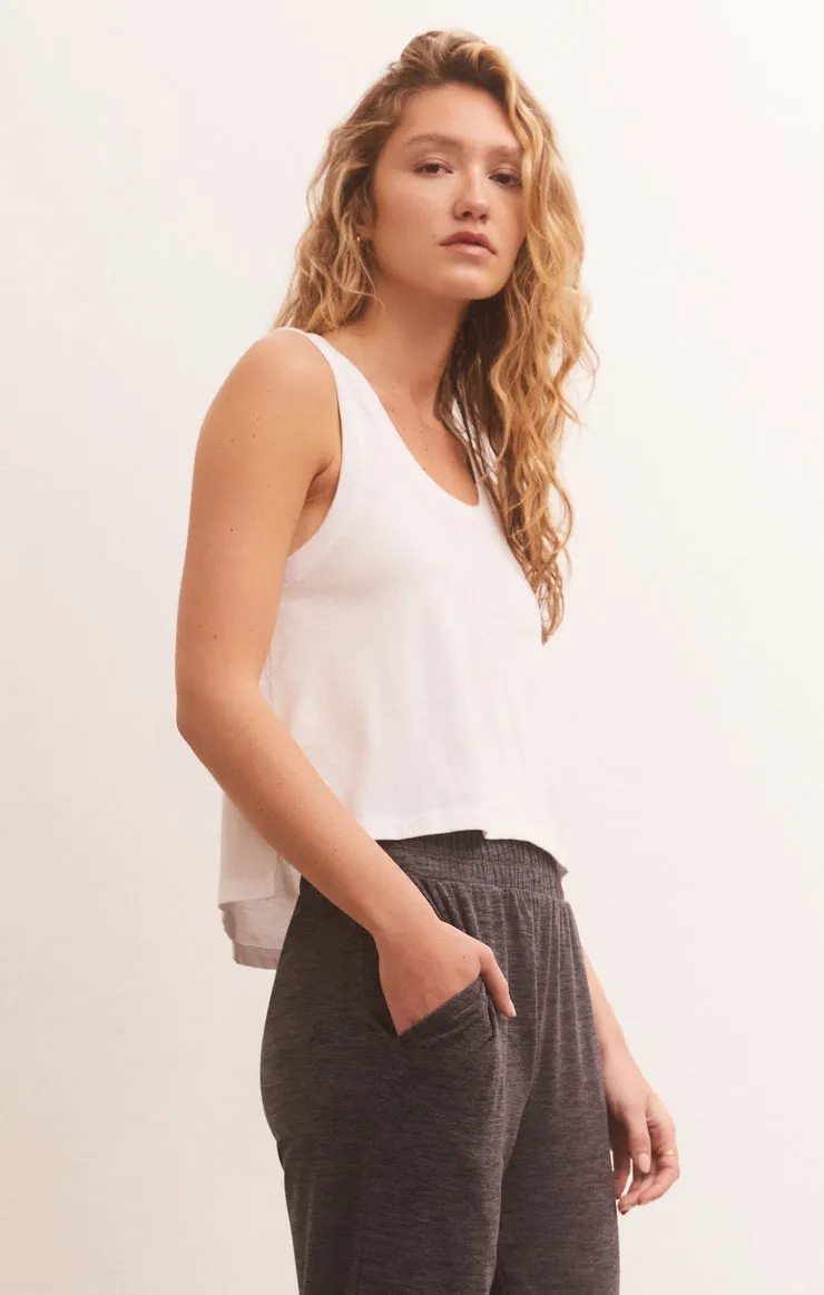 Z SUPPLY | Soft Scoop Tank {White}