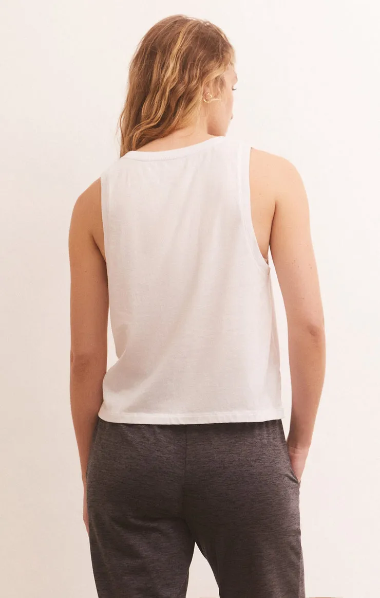 Z SUPPLY | Soft Scoop Tank {White}